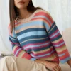 LD+Co Multi Stripe Jumper | Oat