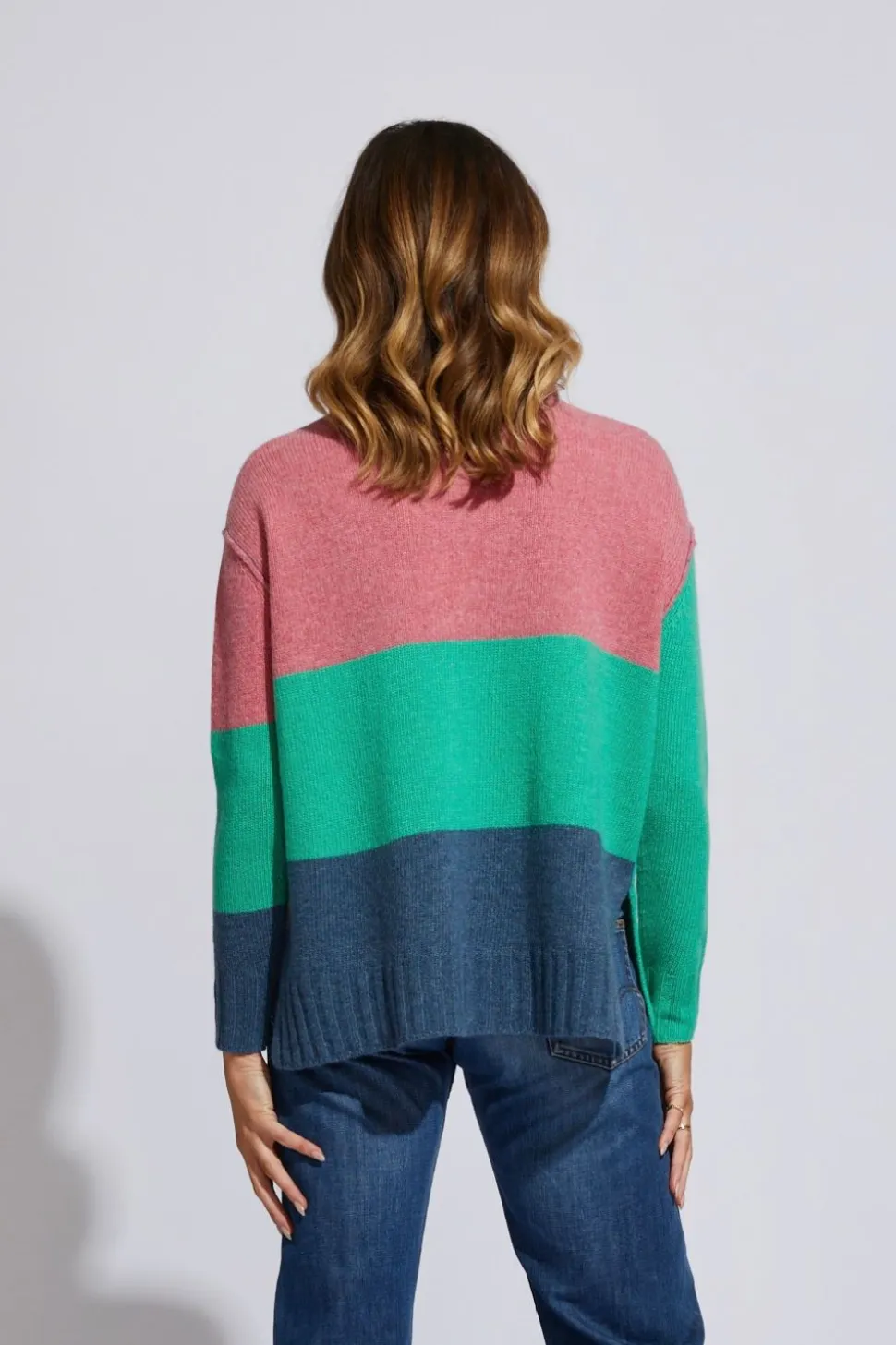 LD+Co Ziggy Zag Jumper | Denim