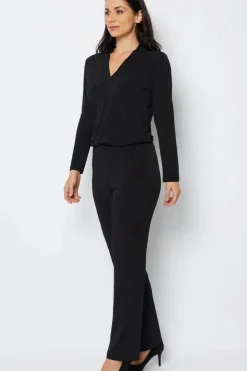 Linear Full Length Slim Pant | Black