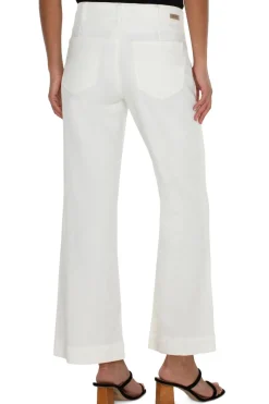 Liverpool Los Angeles Hannah Flare Eco Jean | Soft White