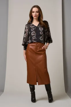 Loobie's Story Theodora Blouse | Black Multi