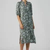 Madly Sweetly Pick A Path Dress | Khaki Multi