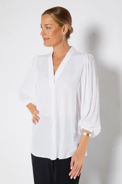 Maple Billow Tunic | White