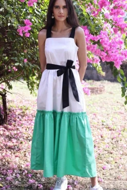 Maude Vivante Gia Midi Dress | Jade