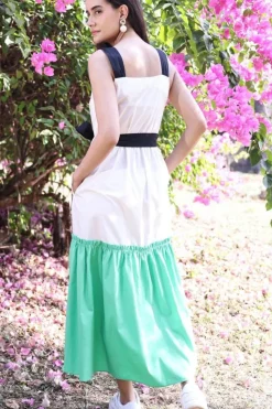 Maude Vivante Gia Midi Dress | Jade