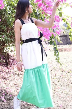 Maude Vivante Gia Midi Dress | Jade