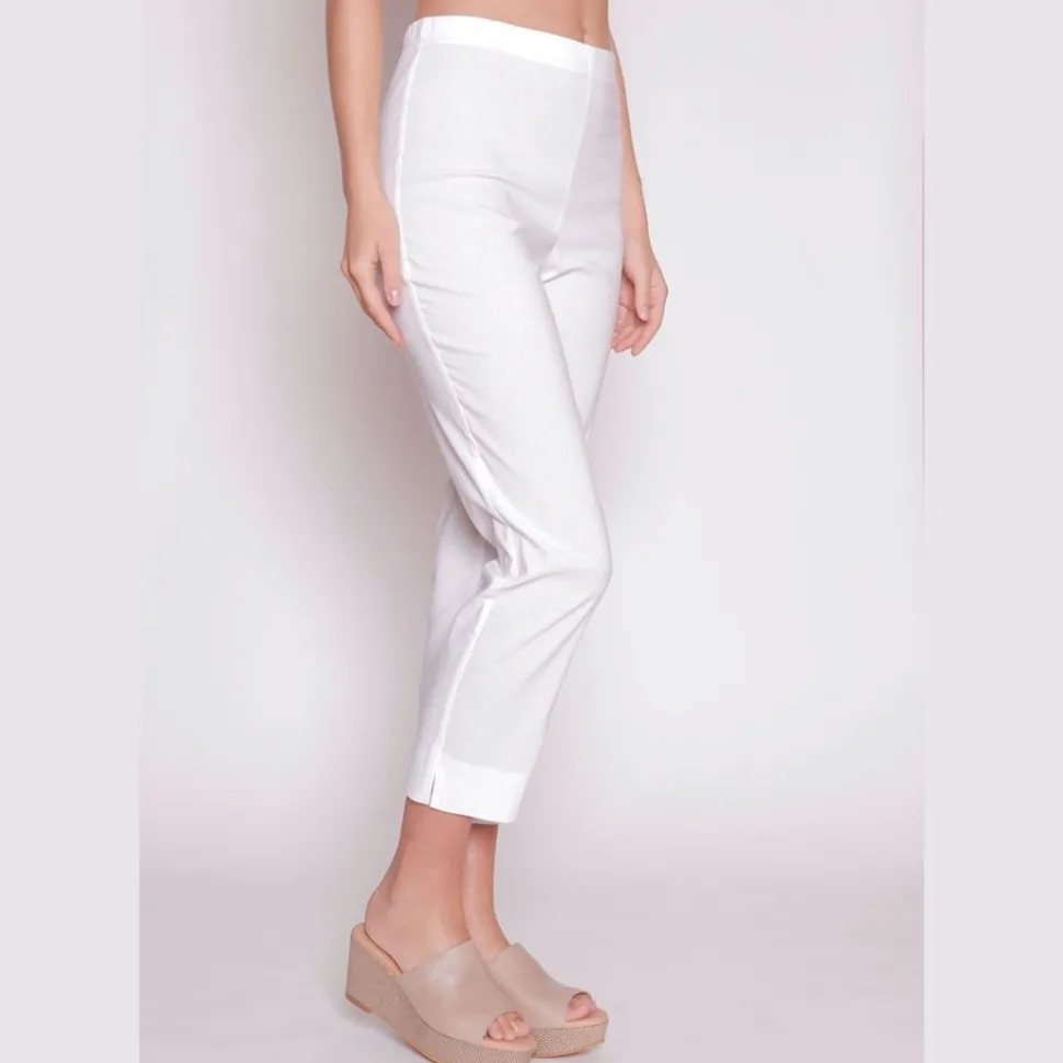 MEL Pants | 3/4 Villa Pant | White