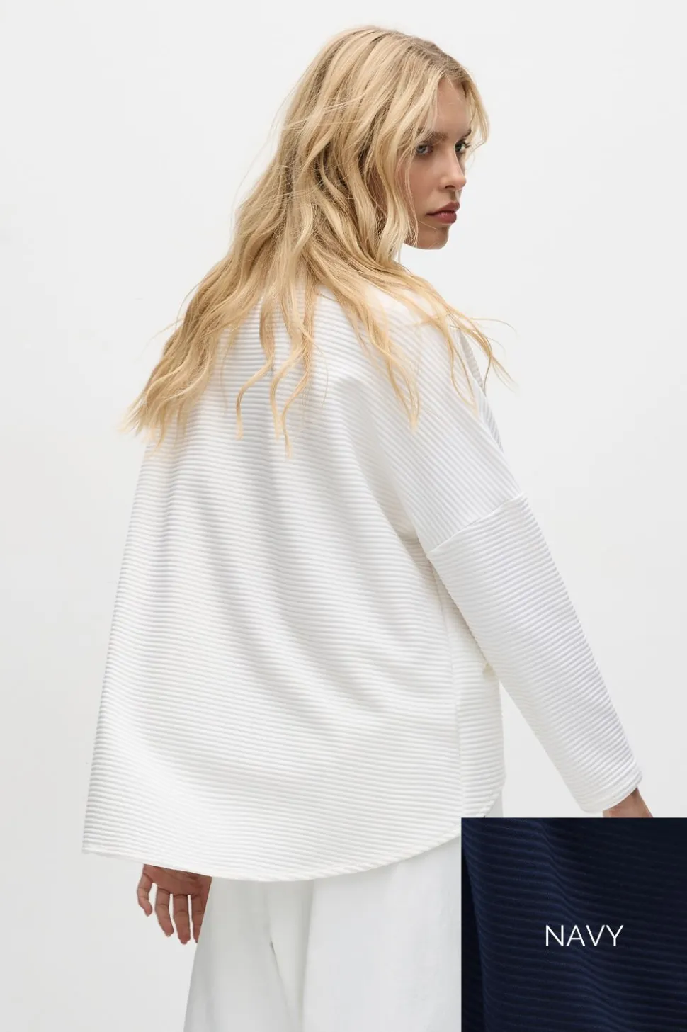 Mela Purdie Arc Sweater | Navy