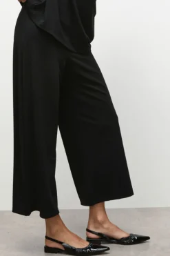 Mela Purdie Crop Palazzo | Black