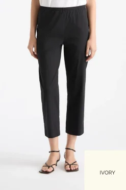 Mela Purdie Cropped Pant | Ivory