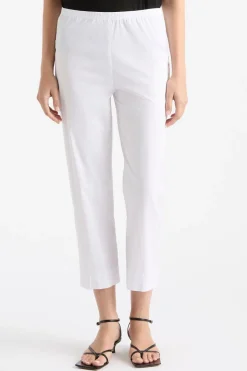 Mela Purdie Cropped Pant | White