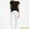Mela Purdie Cropped Pant | Oat