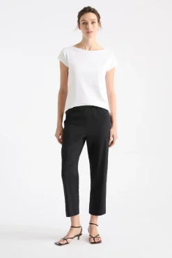 Mela Purdie Cropped Pant | Black