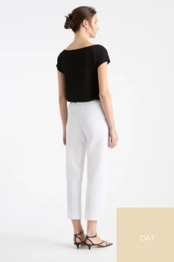 Mela Purdie Cropped Pant | Oat