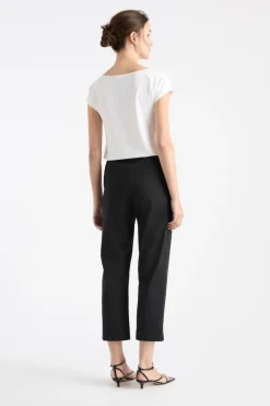 Mela Purdie Cropped Pant | Black