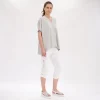 Mela Purdie Cropped Zip Cargo | White | F65 1386