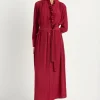 Mela Purdie Frill Neck Dress | Chilli