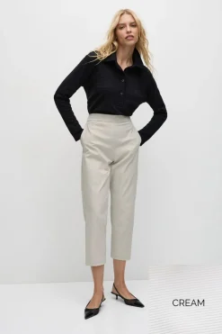 Mela Purdie Kick Collar Polo | Ivory