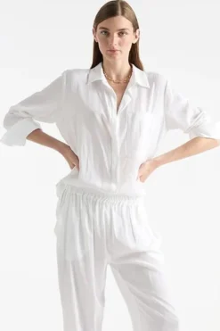 Mela Purdie Single Pocket Shirt | White