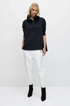 Mela Purdie Tapered Flat Pant | Ivory