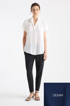 Mela Purdie Zip Stiletto Pant | Denim