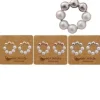 Metal Ball & Pearl Post | Cream