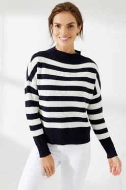 Mia Fratino Bailey Nautical Stripe | Navy/Starch
