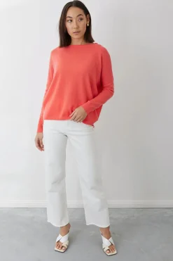 Mia Fratino Bobbi Boatneck | Papaya