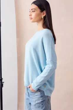 Mia Fratino Bobbi Boatneck | Sky Blue