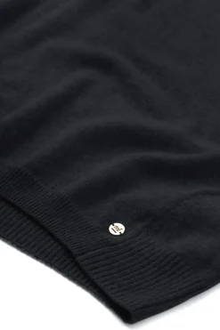 Mia Fratino Chloe Cashmere Tee | Jet Black