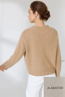 Mia Fratino Clare Crew | Alabaster