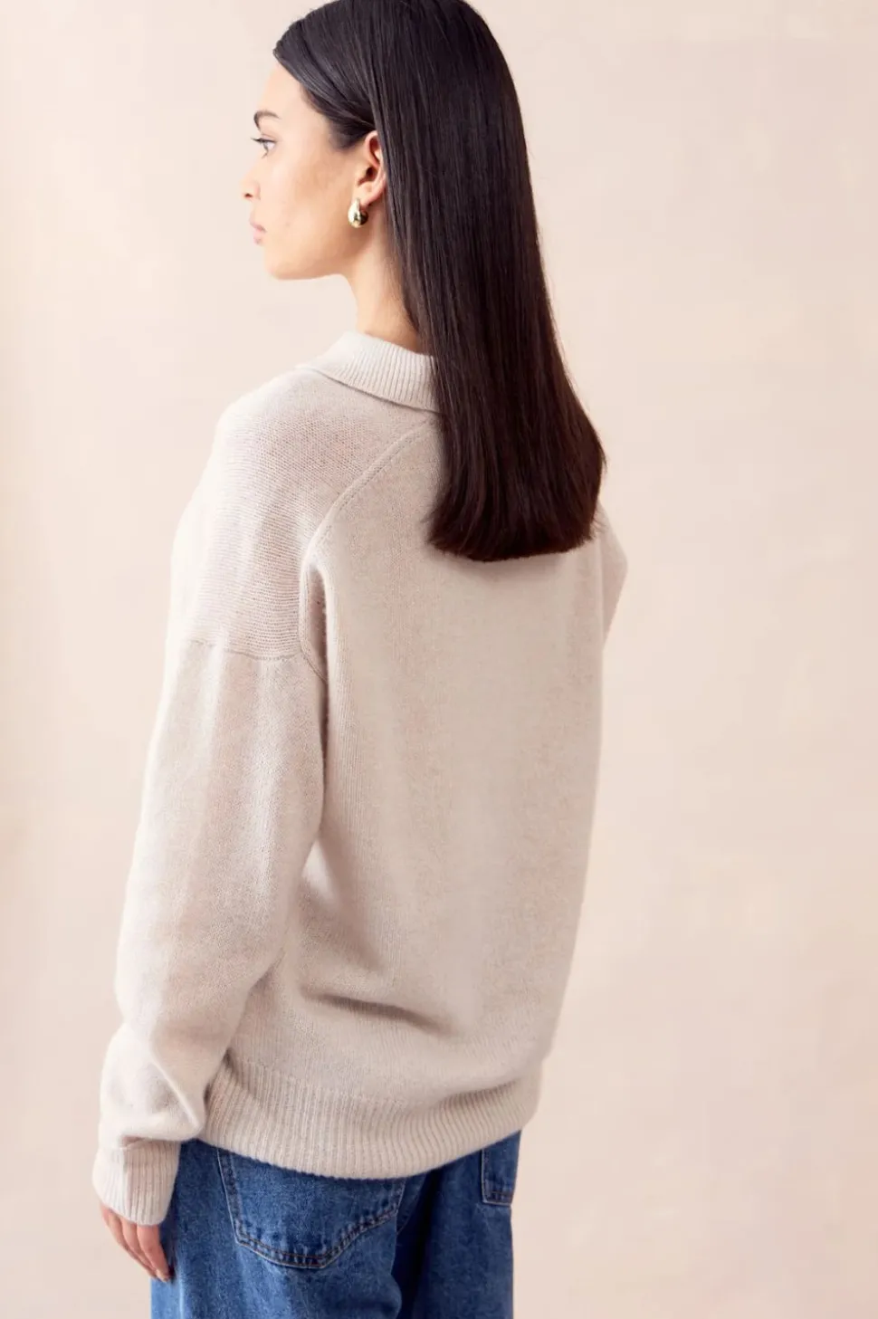 Mia Fratino Elsa Crew Collar | Alabaster