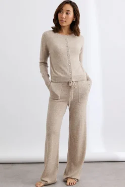 Mia Fratino Essential Slim Cardi | Toast