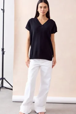 Mia Fratino Juliette Vest | Black