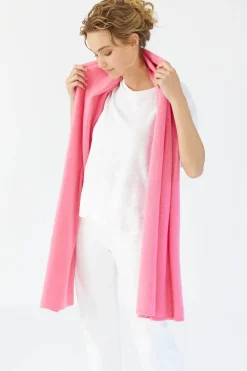 Mia Fratino Pure Cashmere Scarf | Peony