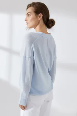 Mia Fratino Sophia Cardigan | Ice Blue