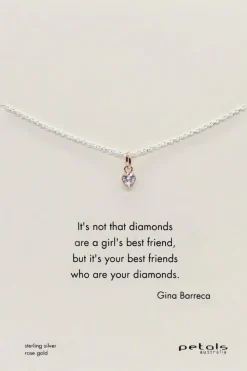 Mini Heart Necklace | Multi