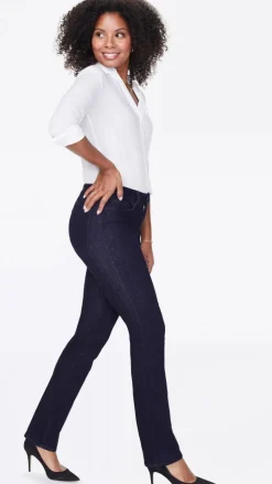 NYDJ Marilyn Straight Jeans | Rinse