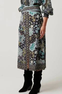 Once Was Harper Dobby Criss Cross Skirt | Dahlia Fields
