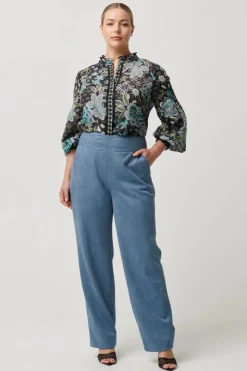 Once Was Knox Ruffle Cuffs Shirt | Dahlia Fields