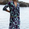 Oneseason Long Poppy Dress | Porto Vecchio Turquoise