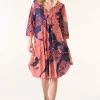 Oneseason Middy Poppy Dress | Portofino | Coral