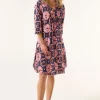 Oneseason Middy Poppy Dress | Camogli Coral