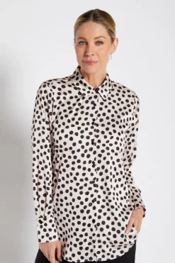 Philosophy Hill Satin Shirt | Spot