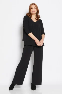Philosophy Paltrow Wide Leg Pants | Black