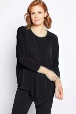 Philosophy Slope Asymetrical Tunic | Black