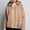 Picadilly Button-Front Jacket | Dijon