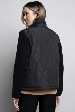 Picadilly Button-Front Jacket | Black