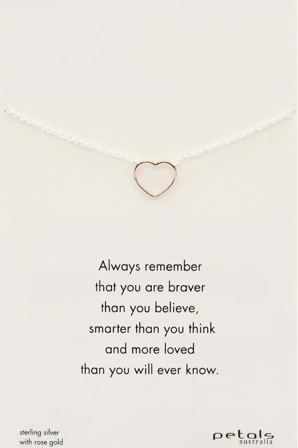 Remember Open Heart Necklace | Multi