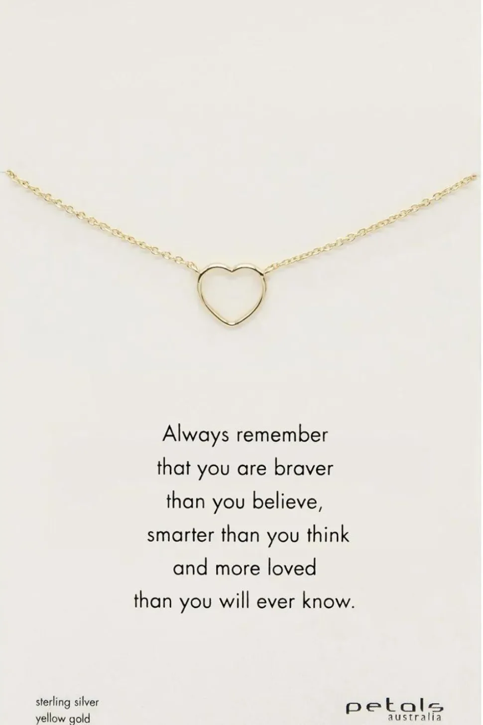 Remember Open Heart Necklace | Multi